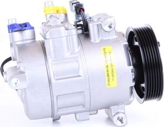 Компрессор кондиционера Nissens ** FIRST FIT ** для Audi A6 allroad III (C7) 2012-2018. Артикул 89513