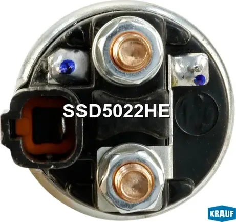 Втягивающее реле стартера Krauf. Артикул SSD5022HE