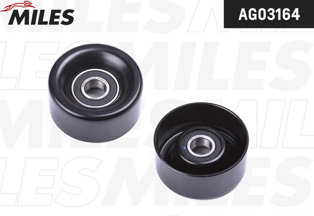 Натяжной ролик (натяжитель) приводного ремня Miles. Артикул AG03164