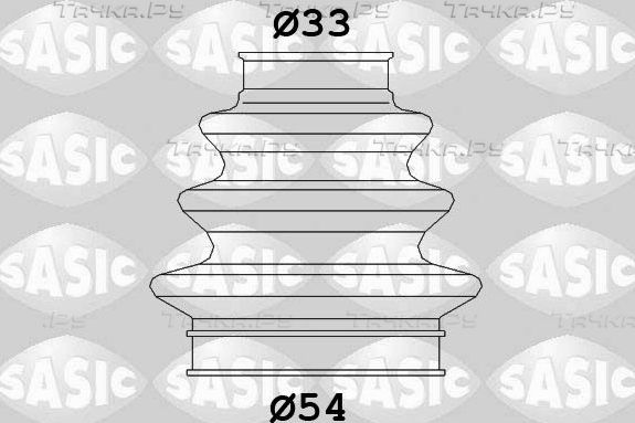 Пыльник ШРУСа наружный Sasic задний для BMW 1 I (E82/E88) 2007-2013. Артикул 1906125