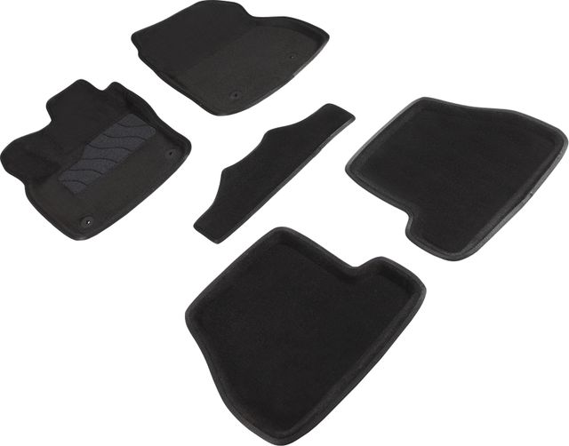 Коврики Seintex 3D ворсовые для салона Ford Focus III рестайлинг МКПП 2015-2026. Артикул 89098