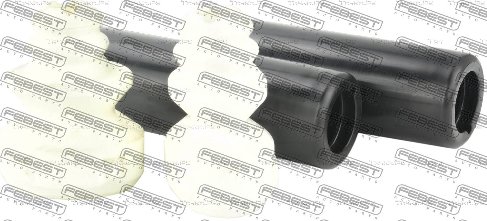 Комплект отбойников и пыльников амортизаторов (стоек) Febest. Артикул ADSHB-A3IIR-KIT