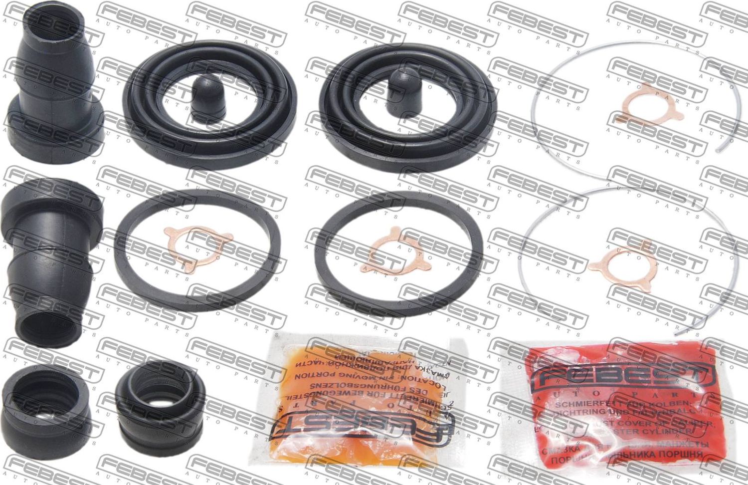 Ремкомплект тормозного суппорта Febest. Артикул 0175-ZRE120R