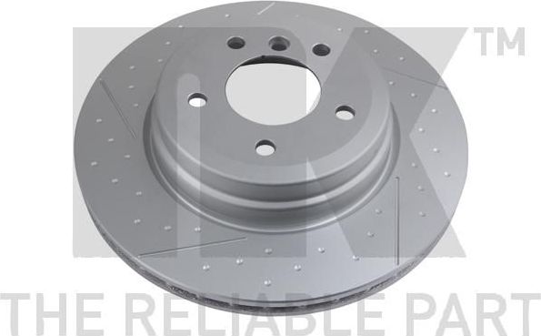 Тормозной диск NK задний для BMW 3 V (E90/E91/E92/E93) 2004-2013. Артикул 3115106