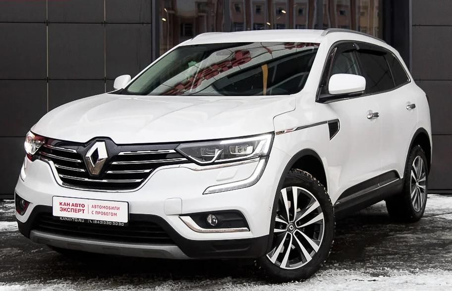 Дефлекторы Cobra Tuning для окон (c хром. молдингом) Renault Koleos II 2016-2026. Артикул R14117CR