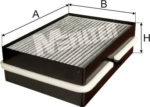 Салонный фильтр MFilter. Артикул K 959C