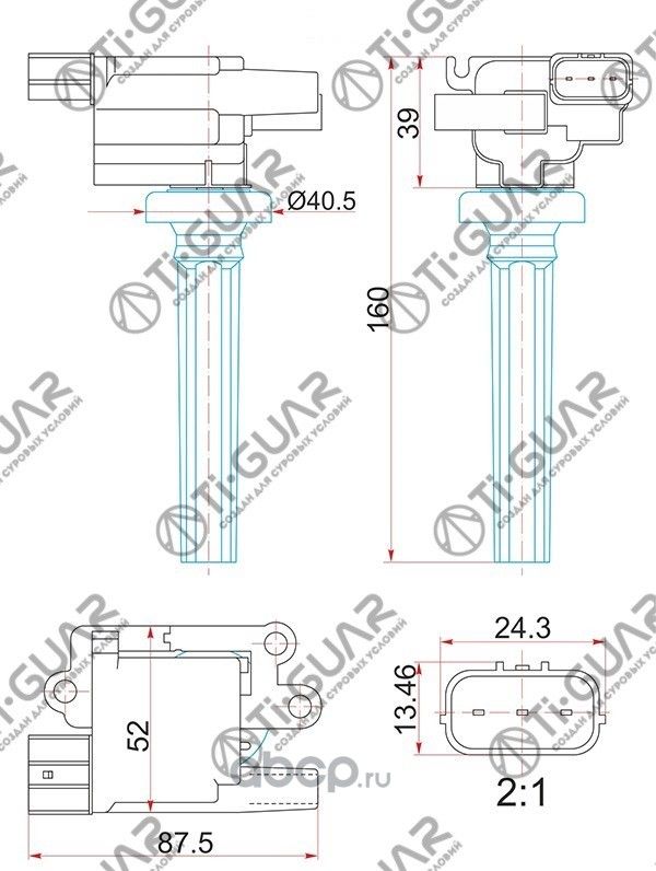 Катушка зажигания (TI-Guar). Артикул TGMD362903