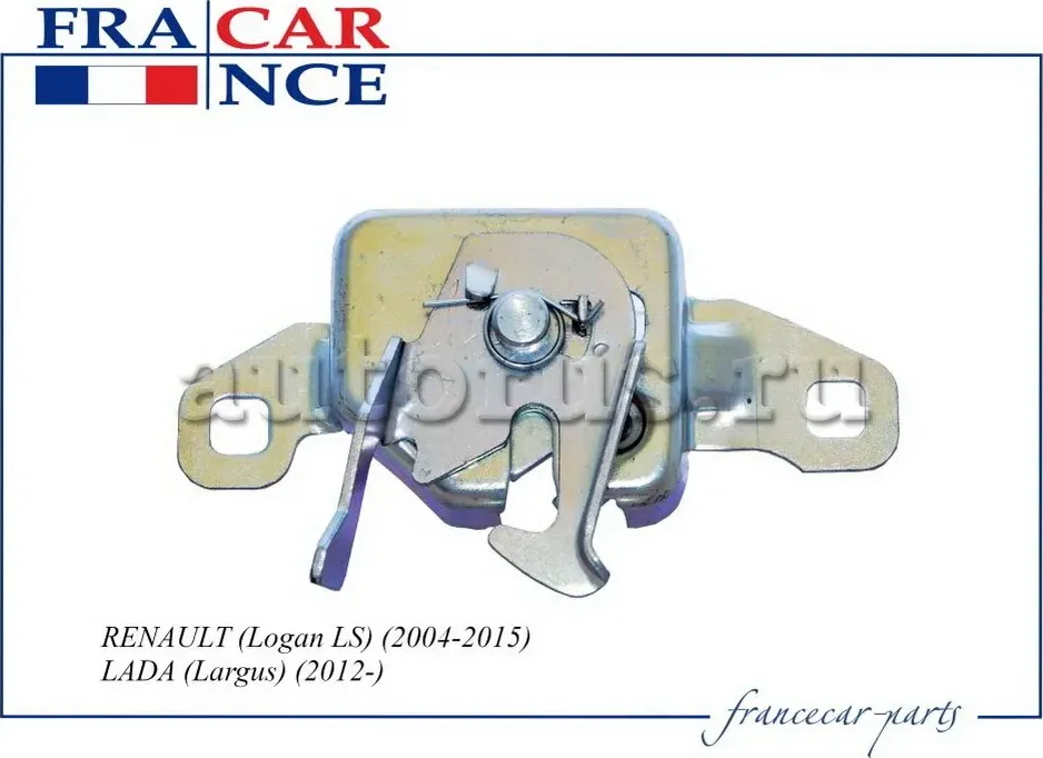 Замок LADA/RENAULT LARGUS/LOGAN 04- капота (Francecar). Артикул FCR210372