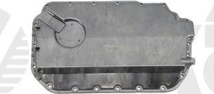 Масляный поддон картера двигателя Vika (алюминий). Артикул 11031354401