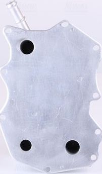 Радиатор масляный (маслоохладитель) для двигателя Nissens (алюминий). Артикул 90917