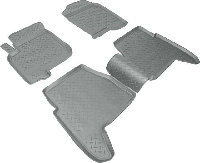 Коврики 3D Норпласт для салона ТагАЗ Road Partner 2008-2026 СЕРЫЕ. Артикул NPL-Po-89-01-G