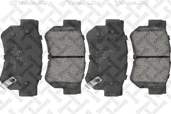 Тормозные колодки Stellox для Renault 21 1989-1992. Артикул 757 022B-SX