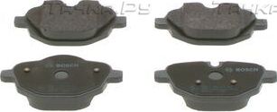 Тормозные колодки Bosch (Low-Metallic) задние для BMW 5 II (E28) 1981-1987. Артикул 0 986 494 432