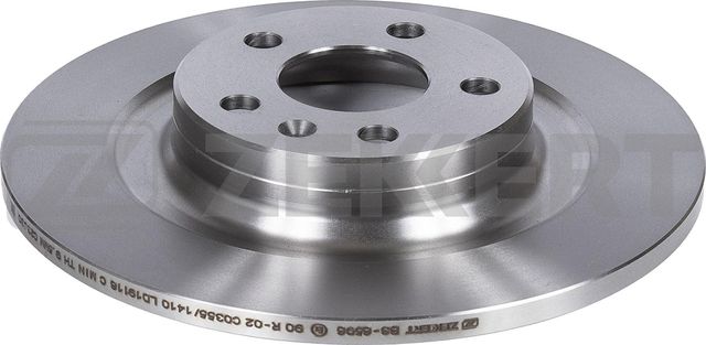 Тормозной диск Zekkert задний для Volvo V90 II 2016-2026. Артикул BS-6596