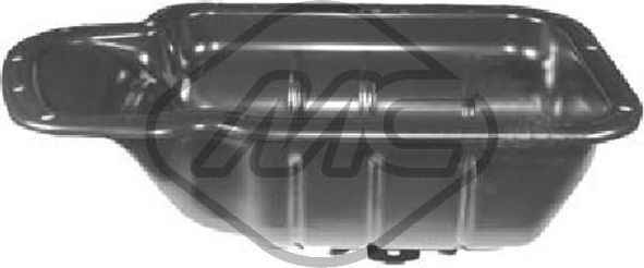 Масляный поддон картера двигателя Metalcaucho для Citroen C3 II 2009-2016. Артикул 05400