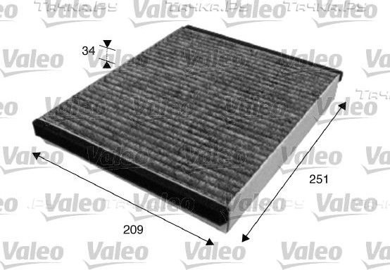 Салонный фильтр Valeo Protect. Артикул 715628