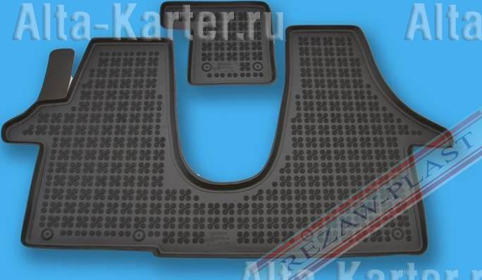 Коврики Rezaw Plast для салона (первый ряд) Volkswagen Multivan T5 2003-2015. Артикул 200109