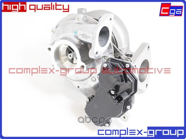 Турбина (новая) в сборе 17201-11080 Prado 2.8 D(1GDFTV) (CGA). Артикул 1TRB203RA