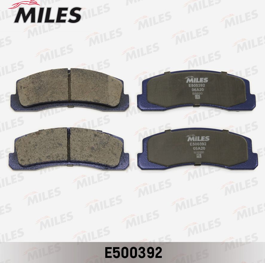 Тормозные колодки Miles (Керамика). Артикул E500392