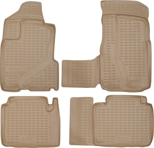 Коврики Element для салона Honda CR-V II 2002-2006 БЕЖЕВЫЕ. Артикул NLC.18.03.212