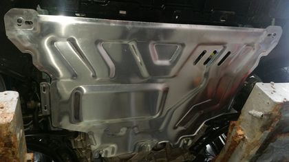 Защита алюминиевая Alfeco для картера и КПП Audi A3 8V 2012-2020. Артикул ALF.30.33al