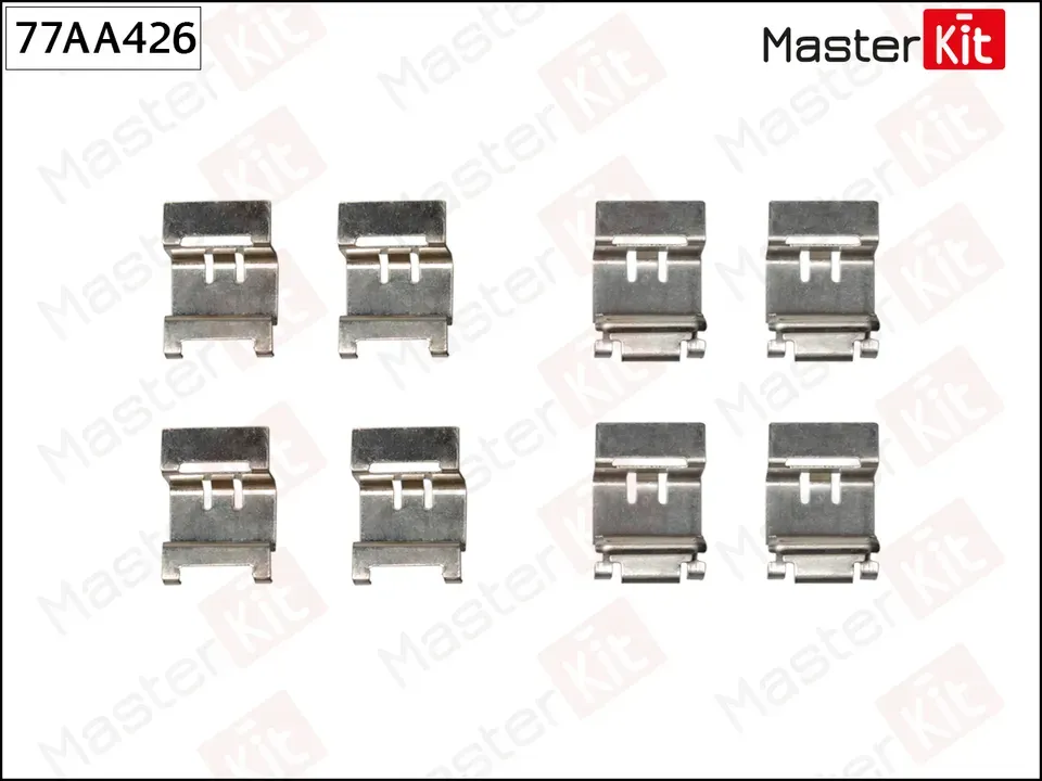 Ремкомплект тормозного суппорта (Master KIT). Артикул 77AA426