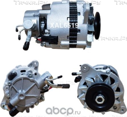 XAL6519 ГЕНЕРАТОР 14V/65A С ПОМПОЙ HYUNDAI H100 2.5 DIESEL [D4BA] 1993 (Dexel) Dexel. Артикул XAL6519