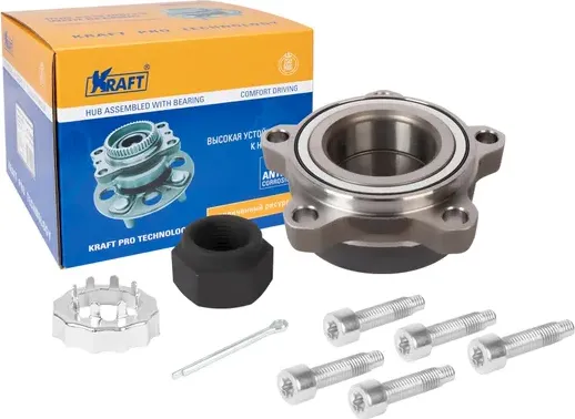 Подшипник ступицы передний (компл.) (Kraft). Артикул KT110053
