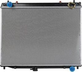 Радиатор охлаждения двигателя Zentparts. Артикул Z20258