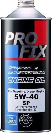 SP5W40C1 МАСЛО МОТОРНОЕ SP SYNTHETIC OIL 1L (Profix). Артикул SP5W40C1