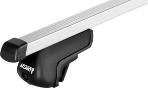 Багажник на рейлинги Атлант для Fiat Panda 4x4, хэтчбек 5-дв. 2004-2012 (Прямоугольные дуги). Артикул 8810+8726