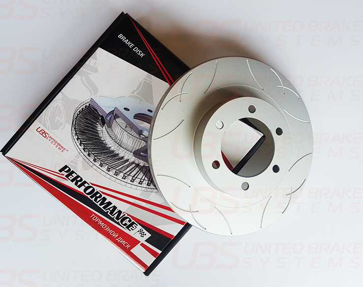 Премиум тормозной диск для TOYOTA LAND CRUISER PRADO (J120) 2.7-4.0 02- передний (UBS). Артикул BP2110004