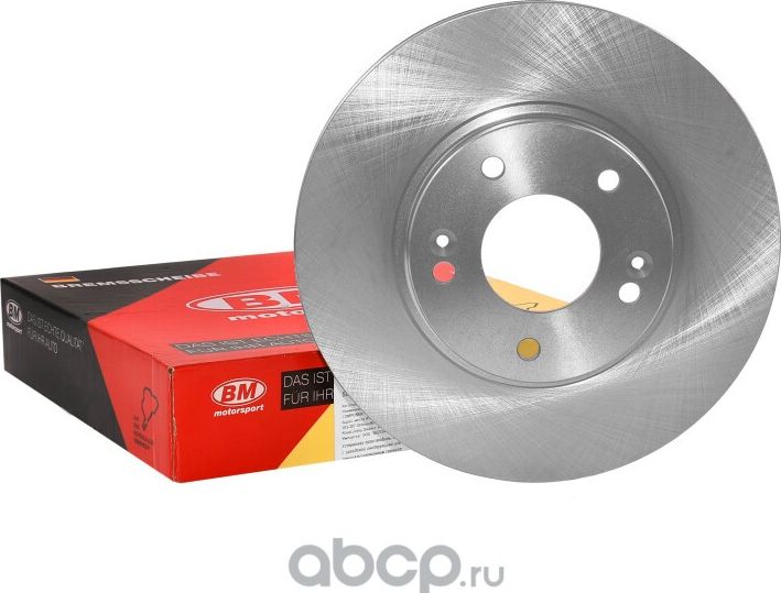 Диск тормозной вентилируемый передний (BM). Артикул BDV330