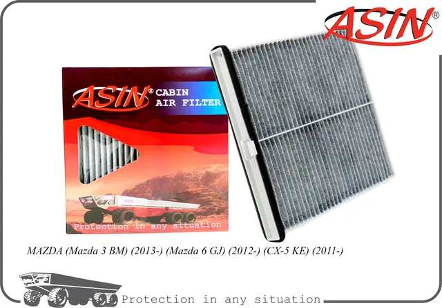 Фильтр салонный (Asin). Артикул ASINFC2756C