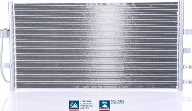 Радиатор кондиционера (конденсатор) Nissens (алюминий) для Nissan Murano Z51 2010-2014. Артикул 940602