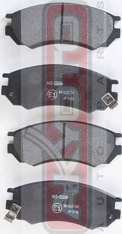 Тормозные колодки Akyoto Packing AKYOTO. Артикул AKD-1361