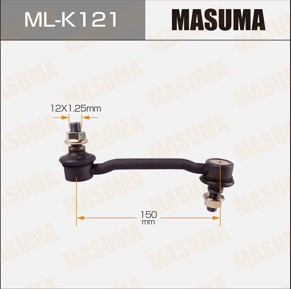 Стойка (тяга) стабилизатора Masuma. Артикул ML-K121