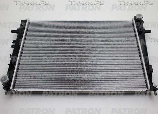 Радиатор охлаждения двигателя Patron для Kia Sportage II 2007-2009. Артикул PRS4024