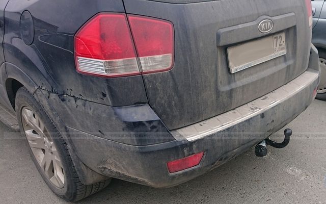Фаркоп Лидер-Плюс для Kia Mohave HM 2008-2020. Артикул K118-A