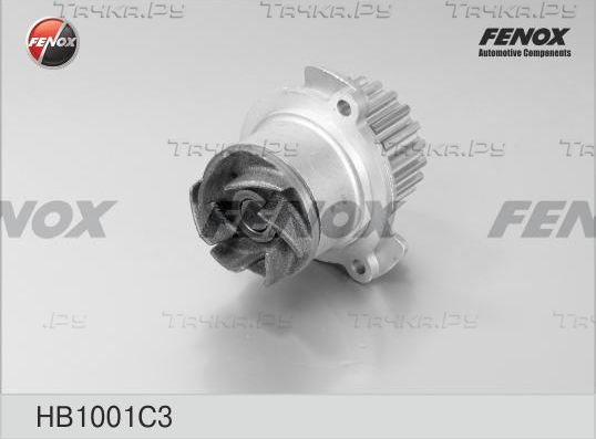 Помпа (водяной насос) Fenox передний для ВАЗ Samara (2108, 2109, 2113, 2114) 1986-2013. Артикул HB1001C3
