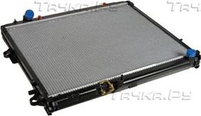 Радиатор охлаждения двигателя Zentparts. Артикул Z20441