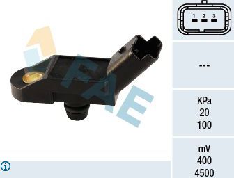 Датчик абсолютного давления (ДАД, MAP) FAE для Peugeot 406 I 1995-2004. Артикул 15009 - купить в Москве, фото, отзывы, доставка по всей России. Магазин Тачка.Ру