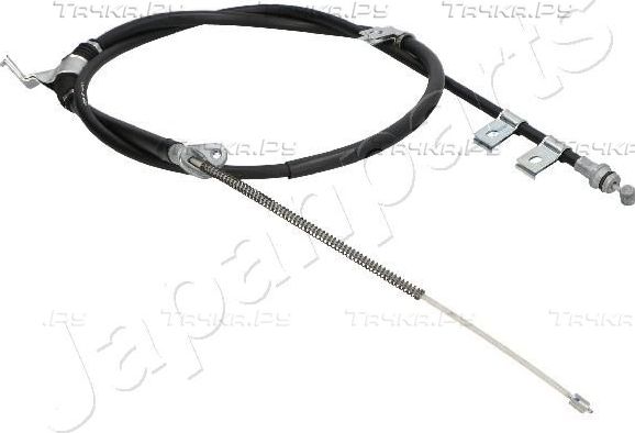 Трос ручника (тросик ручного тормоза) Japanparts. Артикул BC-566R