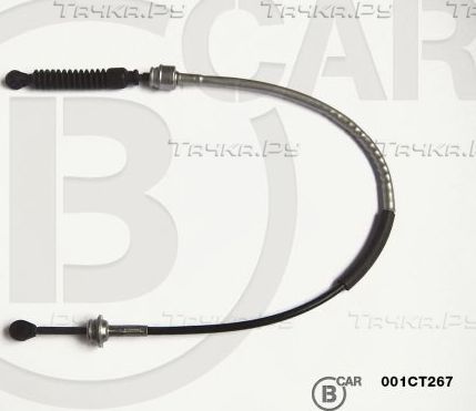 Трос переключения передач КПП B CAR для Citroen Xantia I 1998-2003. Артикул 001CT267