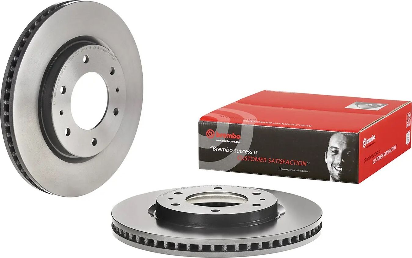 Тормозной диск Brembo PRIME LINE - UV Coated. Артикул 09.E069.11