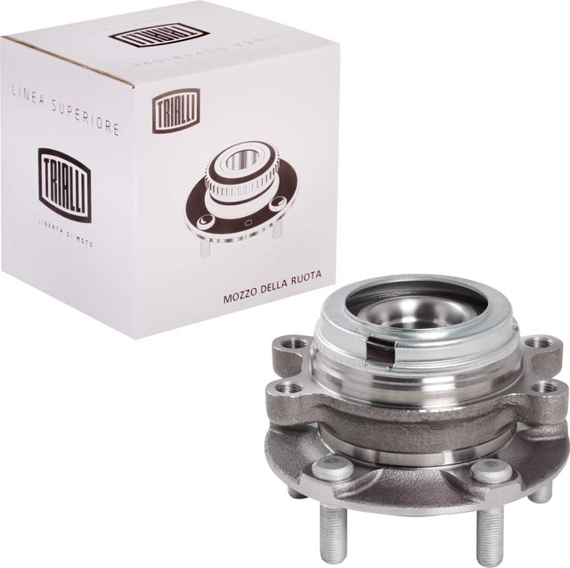 Ступица колеса с интегрированным подшипником (в сборе) Trialli передняя левая для Nissan Murano Z51 2008-2014. Артикул MR 1437