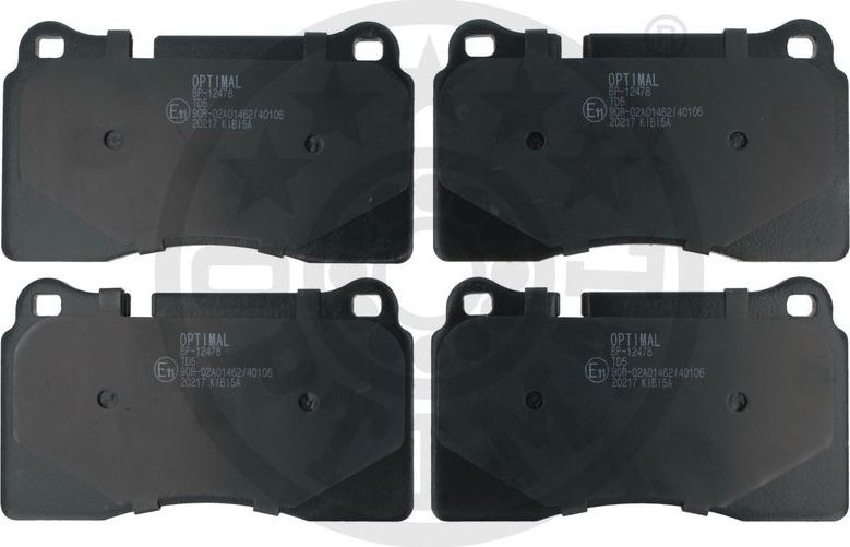 Тормозные колодки Optimal. Артикул BP-12478
