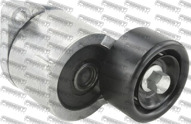 Натяжной ролик (натяжитель) приводного клинового зубчатого ремня Febest. Артикул 1290-G4KE