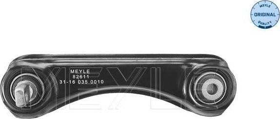 Поперечный рычаг задней подвески Meyle (Листовая сталь). Артикул 31-16 035 0010