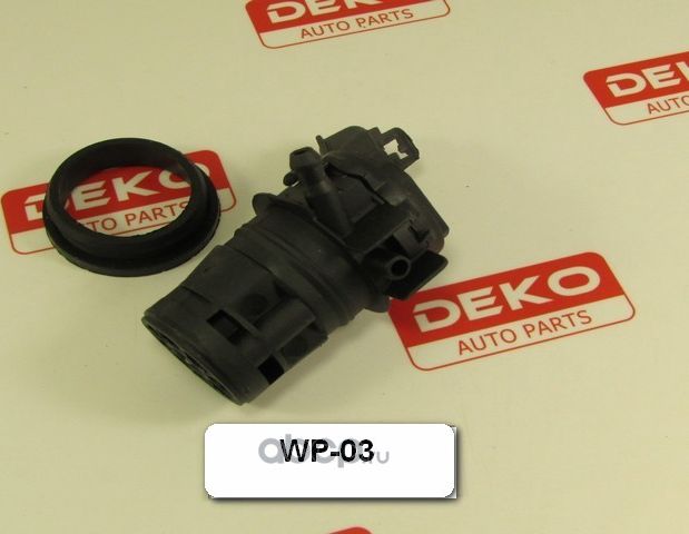Двигатель омывателя DEKO WP03 TOYOTA CAMRY 06-LAND CRUISER 07-RAV4 00-05LAND CRU. Артикул WP03